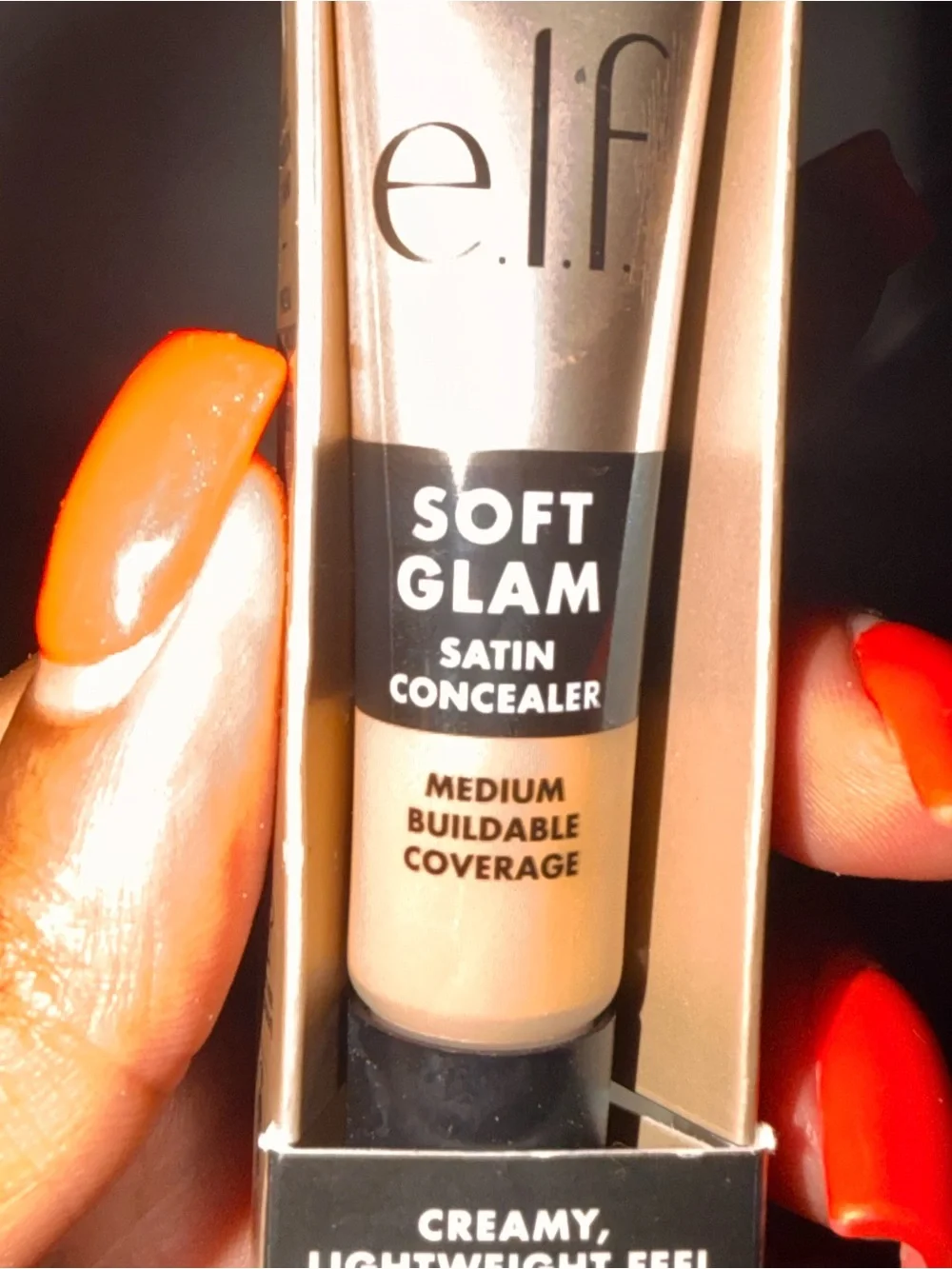 ELF Soft Glam Satin Concealer - Medium (Warm Beige)